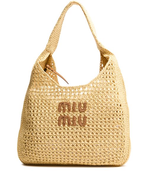 MIU MIU Raffia Hobo bag
