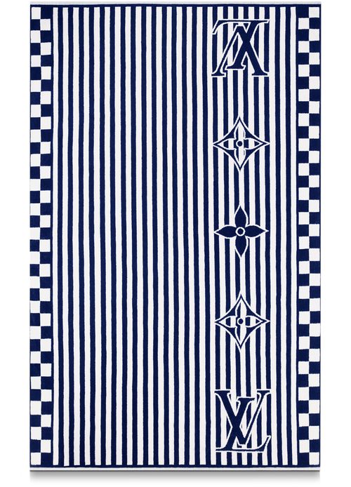 LOUIS VUITTON LV Graphical Beach Towel