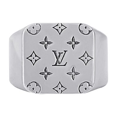 LV Mosaic Signet Ring