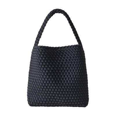 Naghedi Nomad Medium Hobo Bag In Black