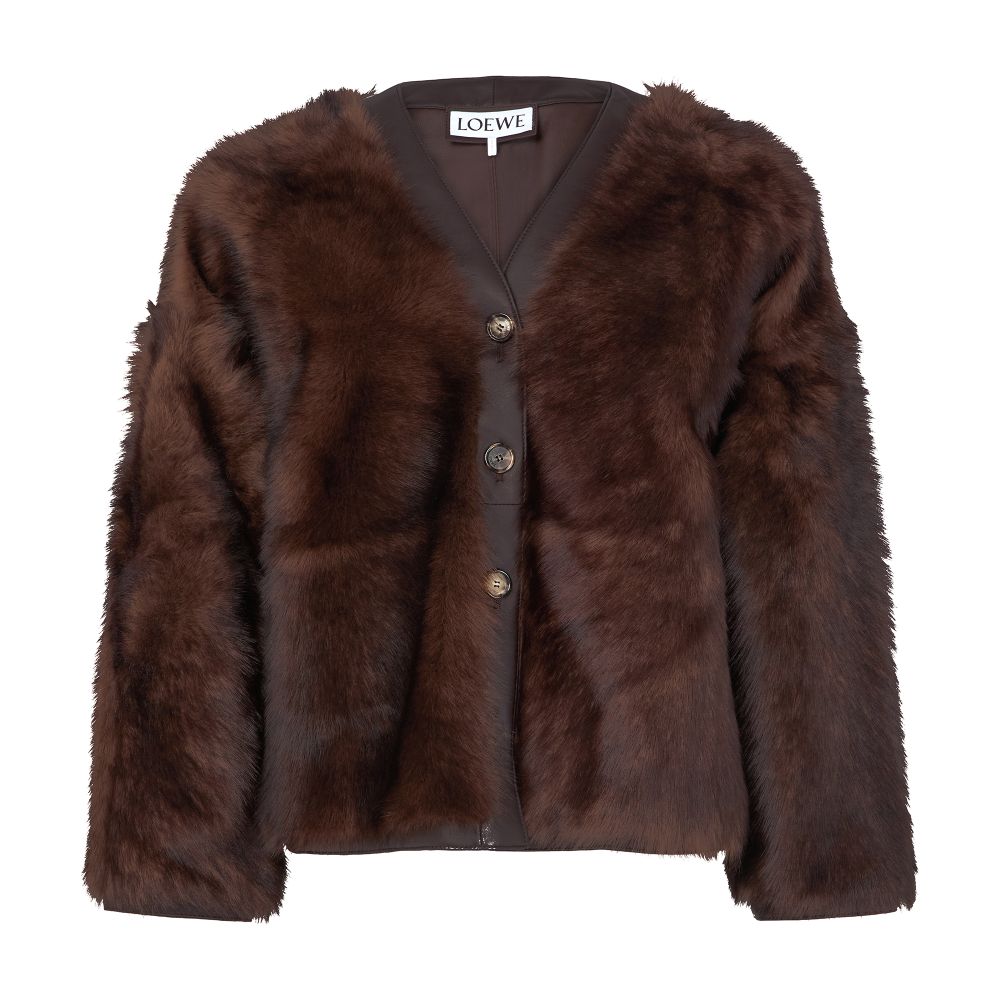 Sheepskin cardigan thumbnail 7
