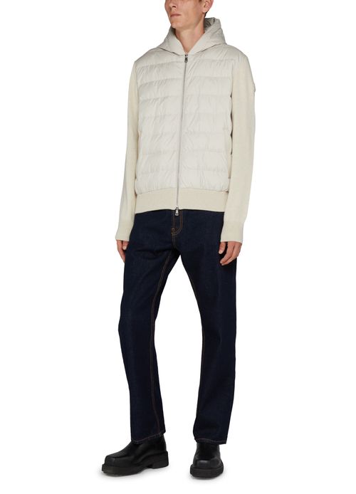 MONCLER Bi-material jacket