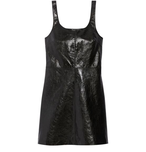Leather tunic dress deals