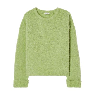 Green hotsell vintage jumper