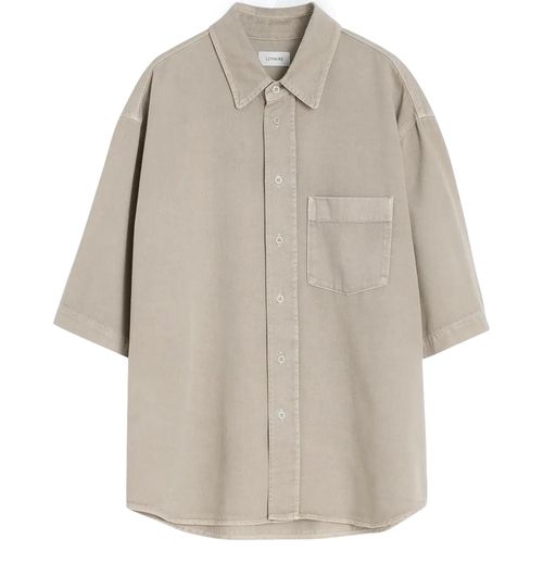 LEMAIRE Short sleeves denim shirt