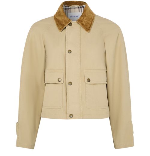 BURBERRY Wool overshirt