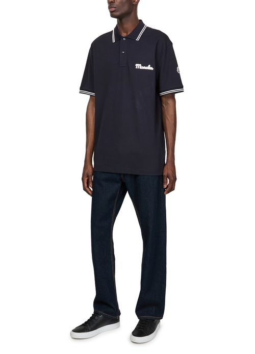MONCLER Short sleeved polo