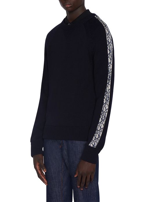 DIOR Sweater with Dior oblique inserts