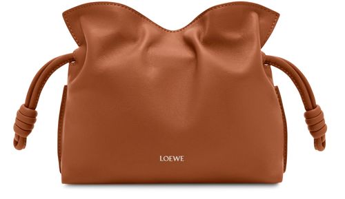 LOEWE Mini Flamenco clutch in nappa calfskin