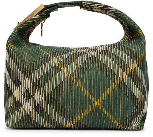 BURBERRY Check Duffle Bag