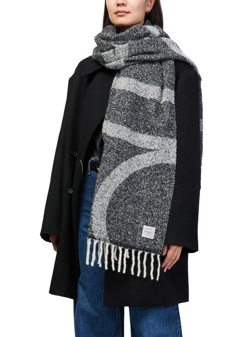 TOTEME Jacquard monogram scarf
