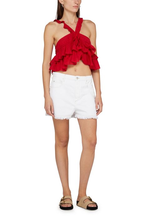 ISABEL MARANT Lesia denim shorts