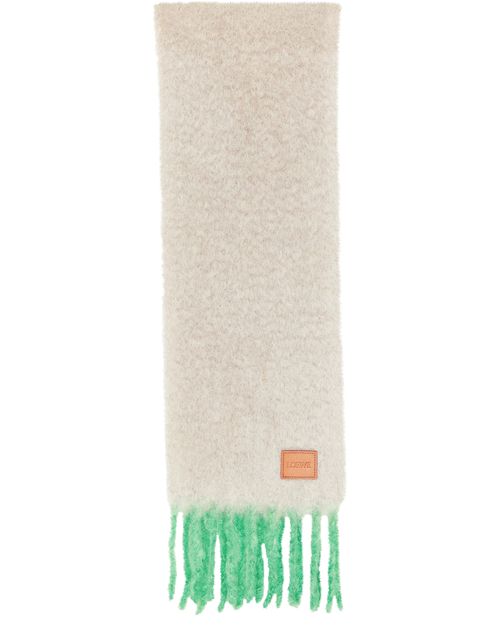 LOEWE Echarpe en mohair et laine