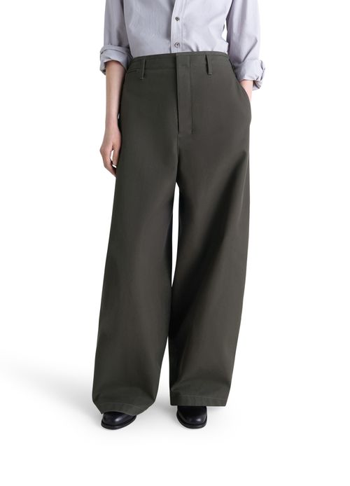LEMAIRE Pantalon chino coupe ample