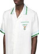 Cuban collar short-sleeved shirt - CASABLANCA