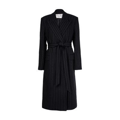 Acne Studios Long Coat In Black
