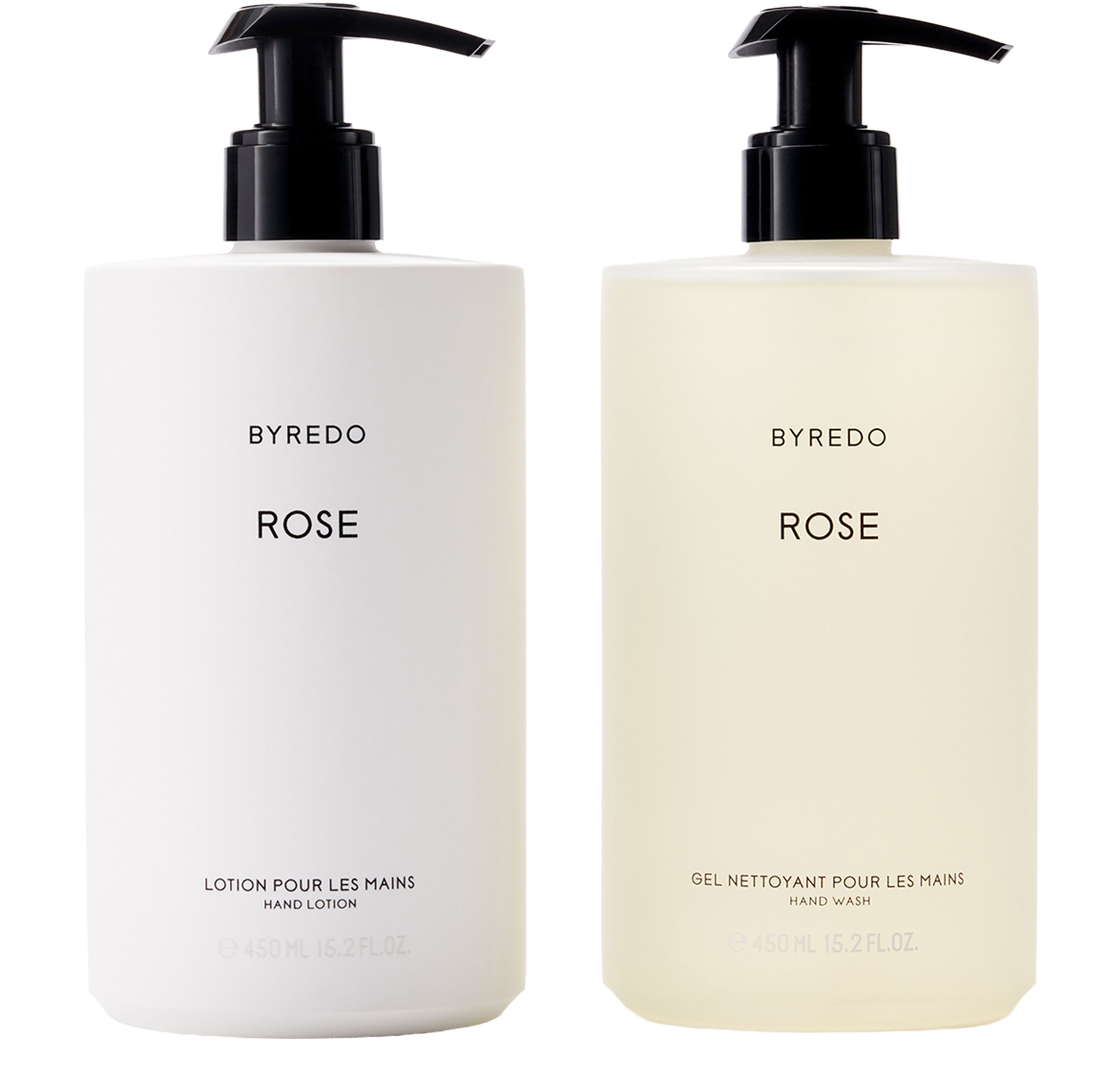 Rose hand wash and lotion set