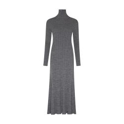 knitted long sleeve maxi dress Jersey Knit Long Sleeve Pencil Maxi Dress