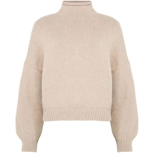 KHAITE Juniper high neck sweater