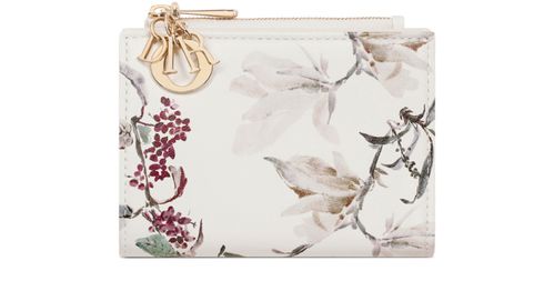 DIOR Lady Dior Dahlia Wallet