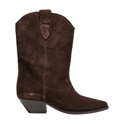 Isabel Marant Duerto Cowboy Boots In Brown