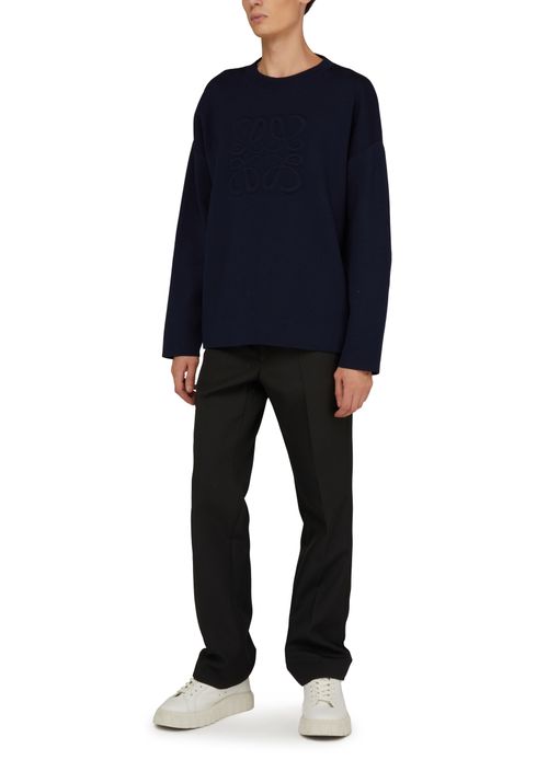 LOEWE Sweatshirt with debossed Anagram logo