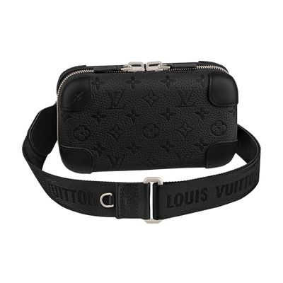 Louis Vuitton Horizon Clutch In Noir