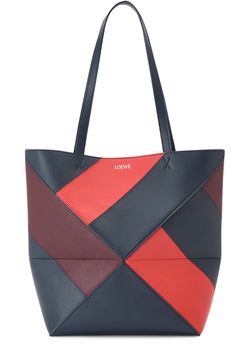 Medium-sized Puzzle Fold graphic tote bag