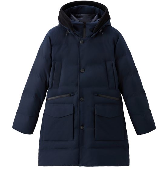 Parka Seam Sealed avec matelassage horizontal thermosoude Homme WOOLRICH 24S