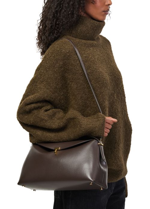 TOTEME Sac à main en cuir T-Lock