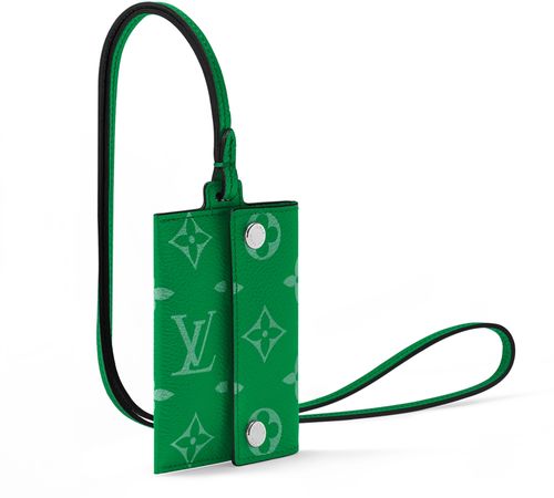 LOUIS VUITTON Card Holder Necklace