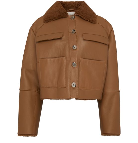 Next discount shearling jacket