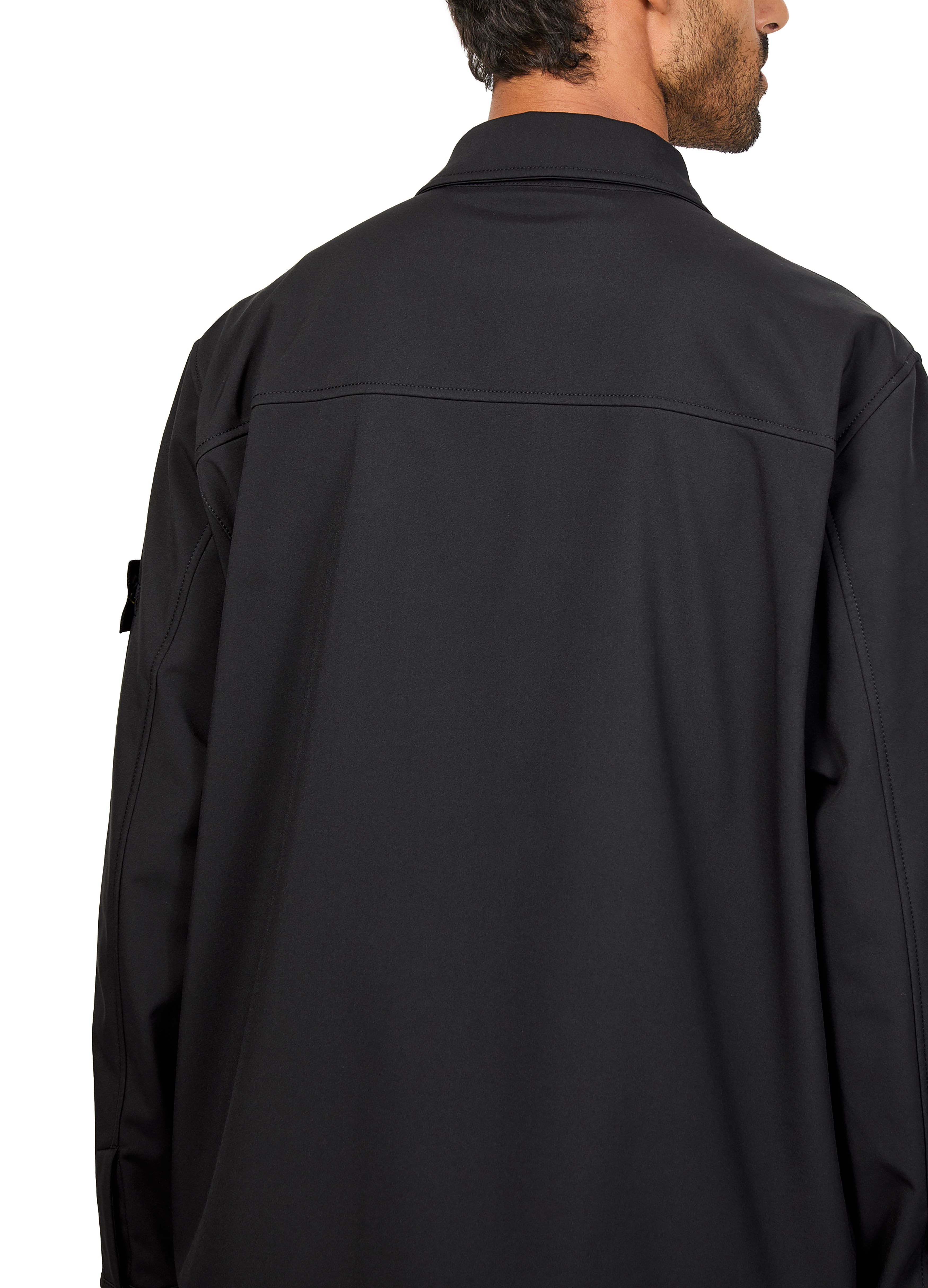 Logo patch jacket thumbnail 5