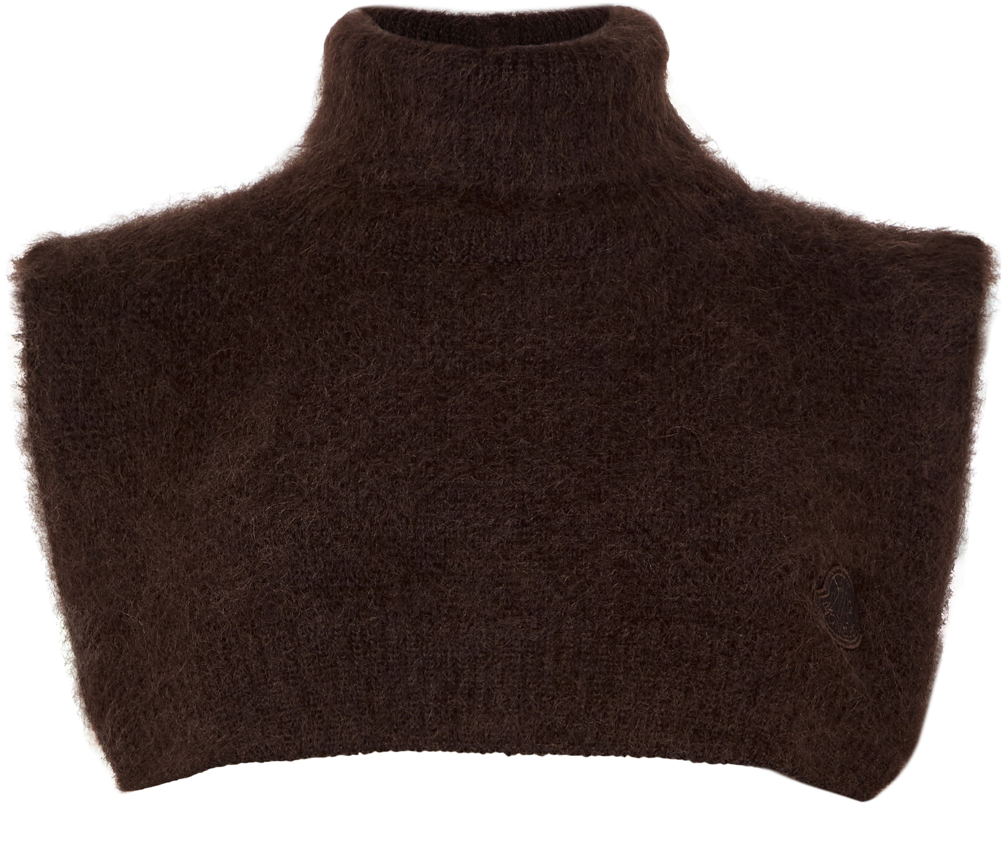 Turtleneck cape