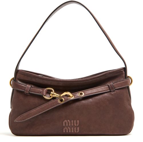 MIU MIU Aventure nappa leather bag