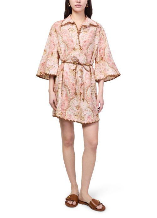 ZIMMERMANN Mini robe tunique Daylight