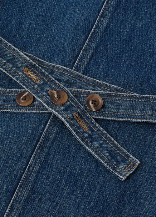 SOEUR Chance denim top