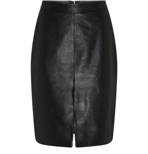 ANINE BING Tyra leather mini skirt