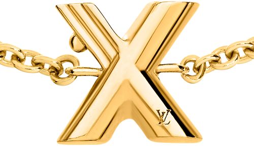 LOUIS VUITTON Bracelet LV & Me, lettre X