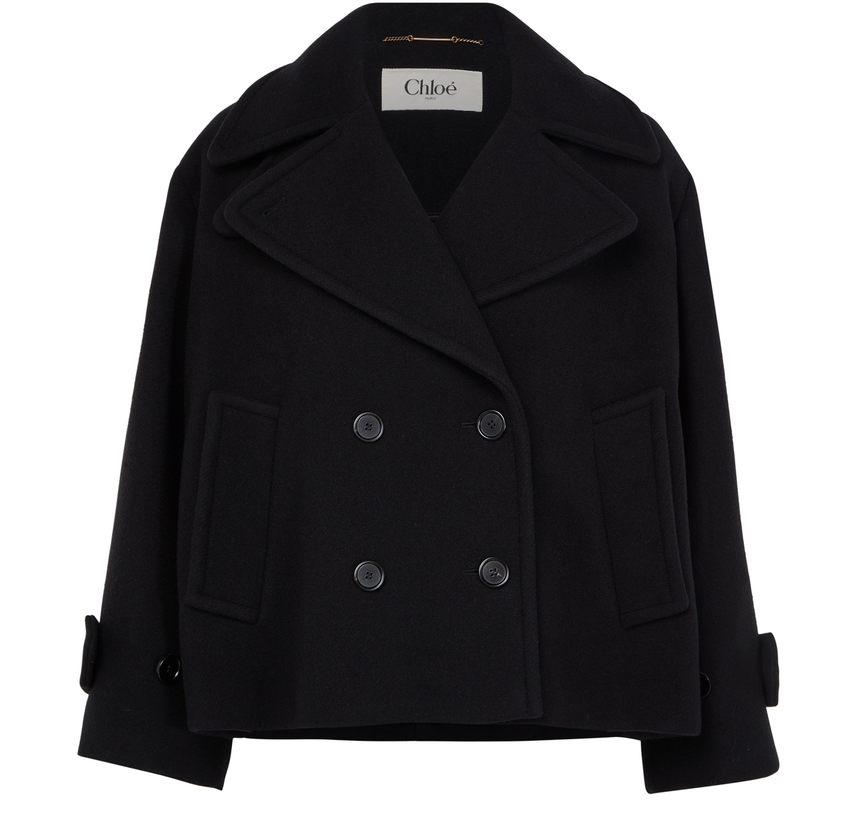 Double breasted coat