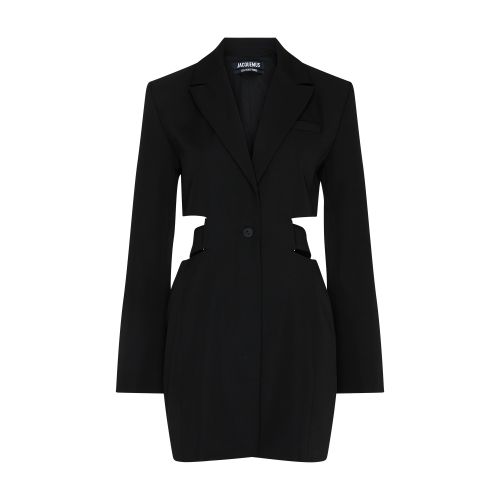 Jacquemus The Bari Dress In Black