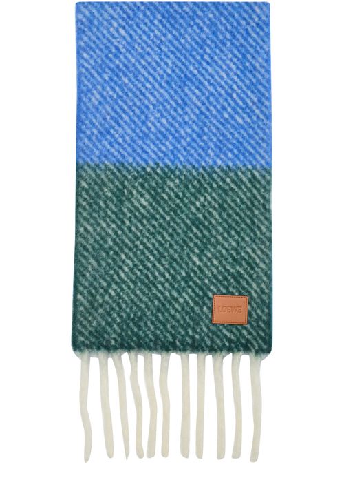 LOEWE Écharpe en laine et alpaga