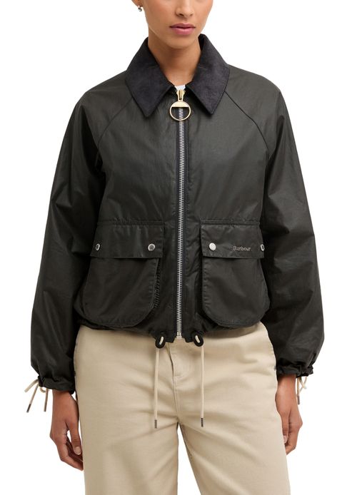 BARBOUR Brown waxed jacket