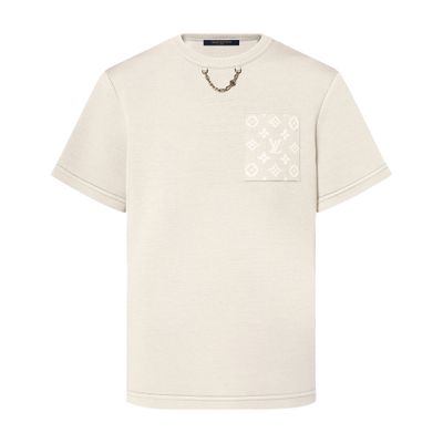 Louis Vuitton Tee Shirt In Beige