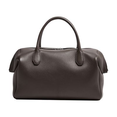 The Row Damen Braun Lederhandtasche Faye