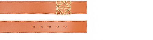 LOEWE Anagram reversible belt in calfskin