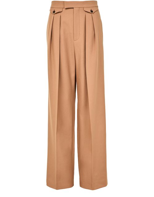 CHLOE Straight pleated pants