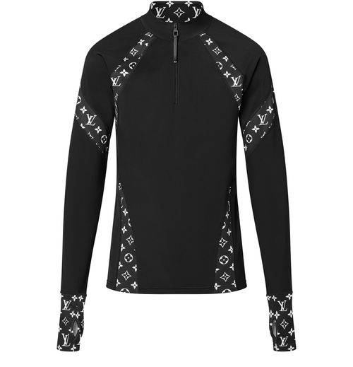 LOUIS VUITTON Zipped Technical Long-Sleeved Top
