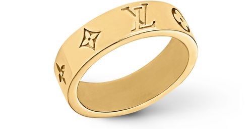 LOUIS VUITTON LV Mosaic Thin Ring