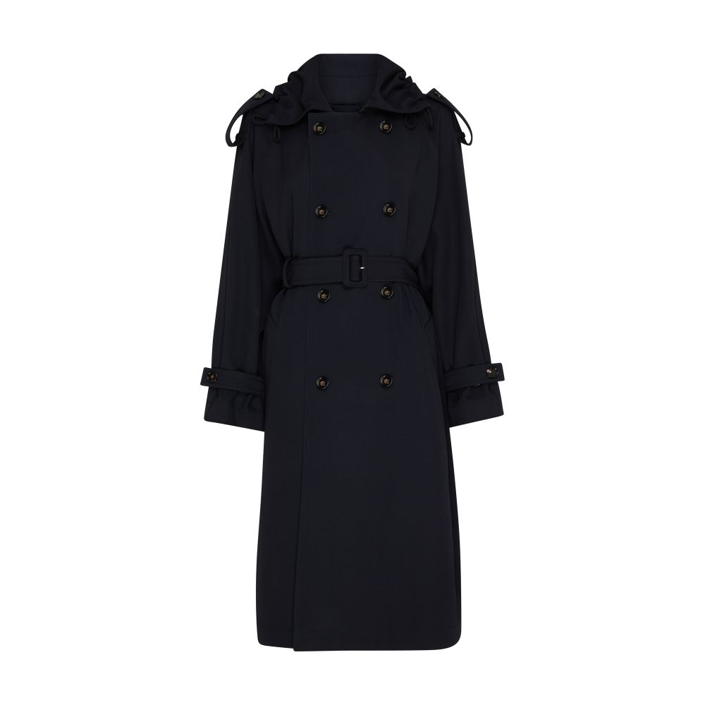 Cotton trench coat thumbnail 6